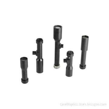 High Mag 1/2' Sensor Telecentric Long Working Distance Lens